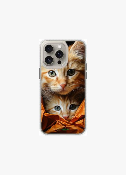 Чохол на iPhone 15 Pro Max Котики 2 "5664pm-3098-2448" Endorphone (372704682)