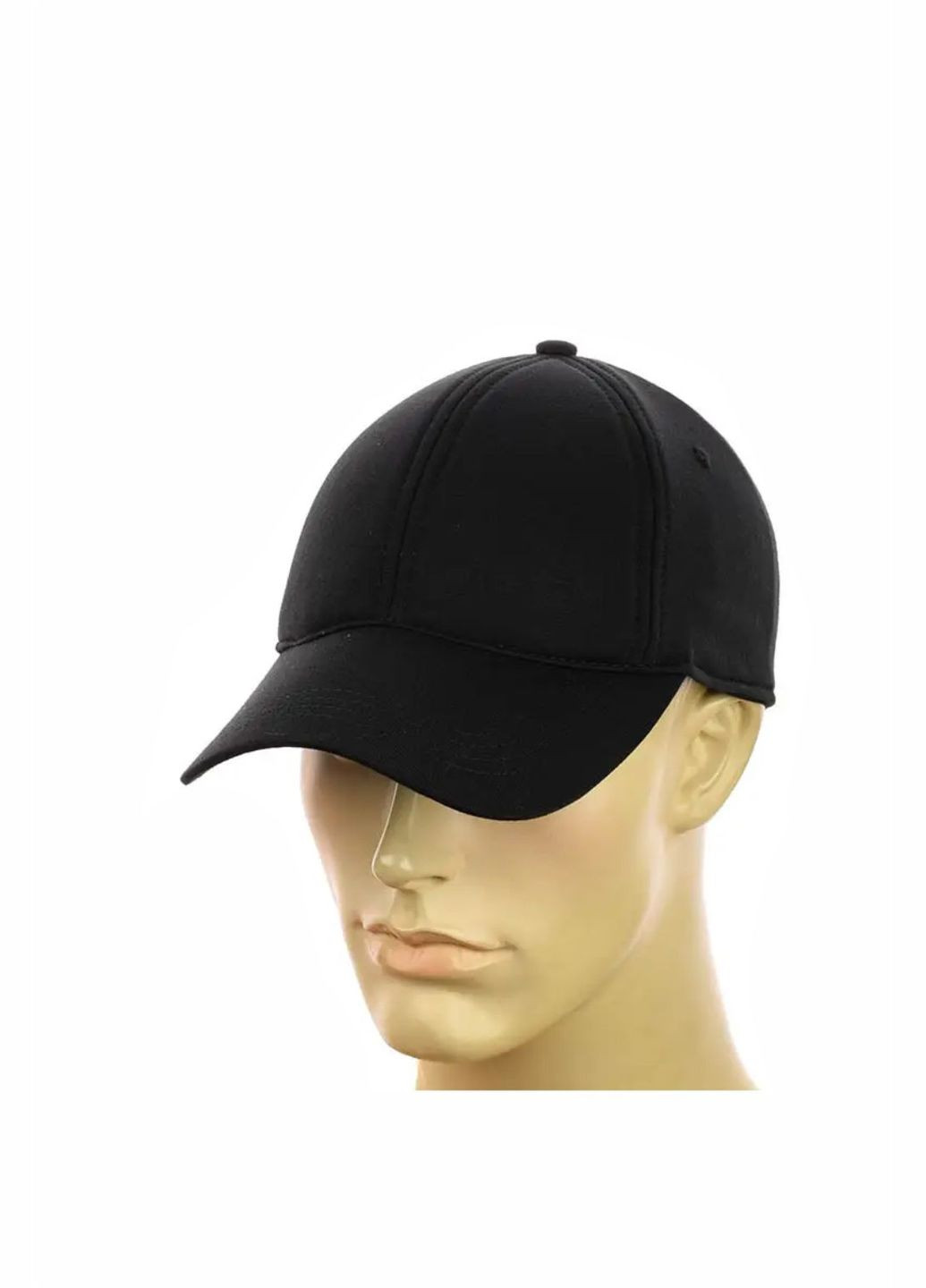 Трикотажна чоловіча кепка на резинці без логотипу No Brand чоловіча кепка закрита (278279370)