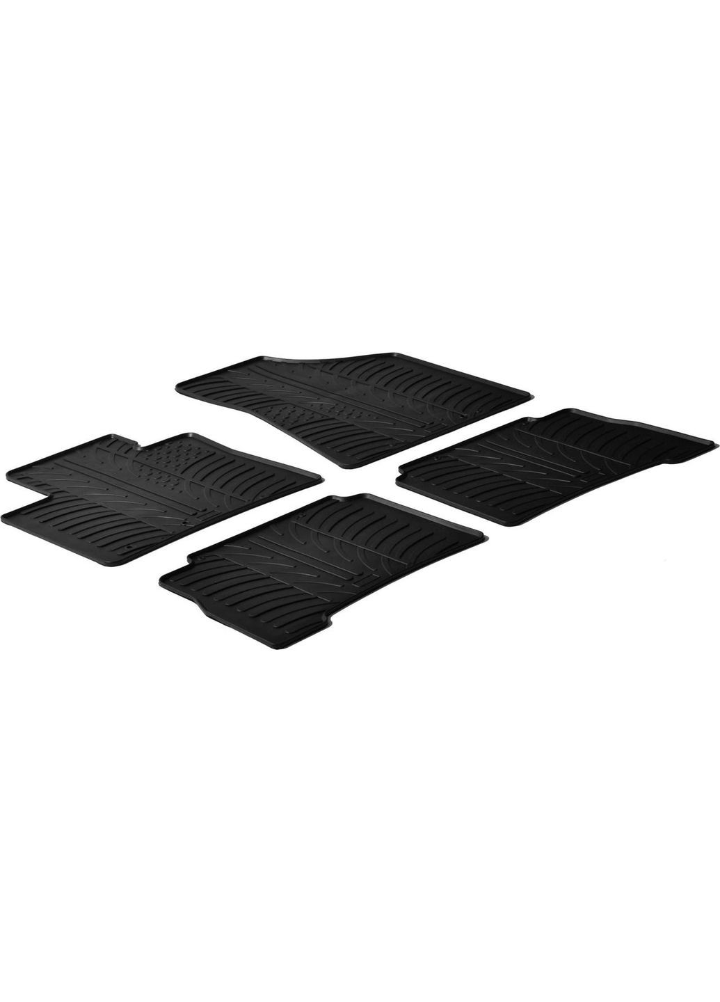 Резиновые коврики для Kia Sorento (mkII) 2009-2012 (EU) (GR 0230) Gledring (361239779)