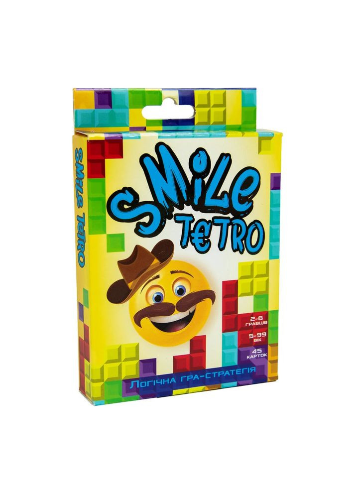 Игра настольная карточная Smile tetro (укр.) (30280) Стратег (364113387)