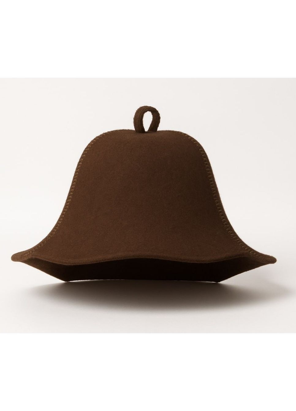 Шапка для лазні "Ковпак" коричневий фетр (XL-015) Luxyart (364191465)