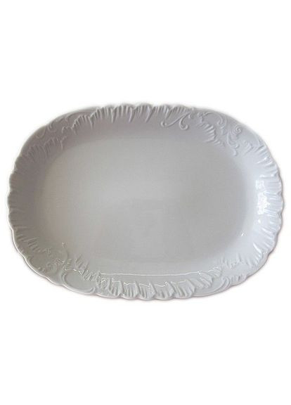 Блюдо Rococo 29 см овал. 29 см Rococo 0002 Cmielow (322000837)