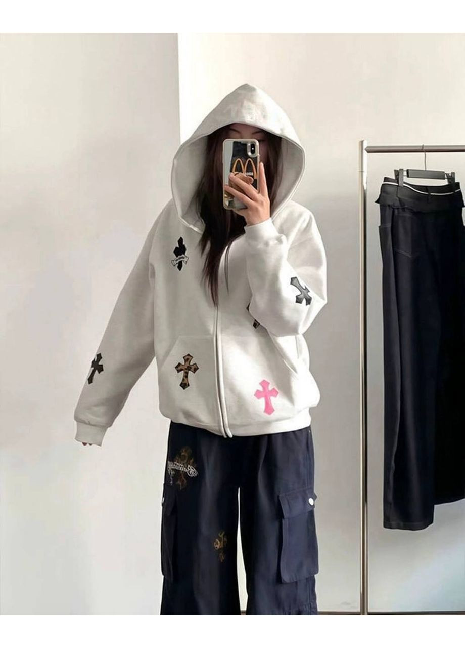 Женское худи на змейке No Brand (370204554)