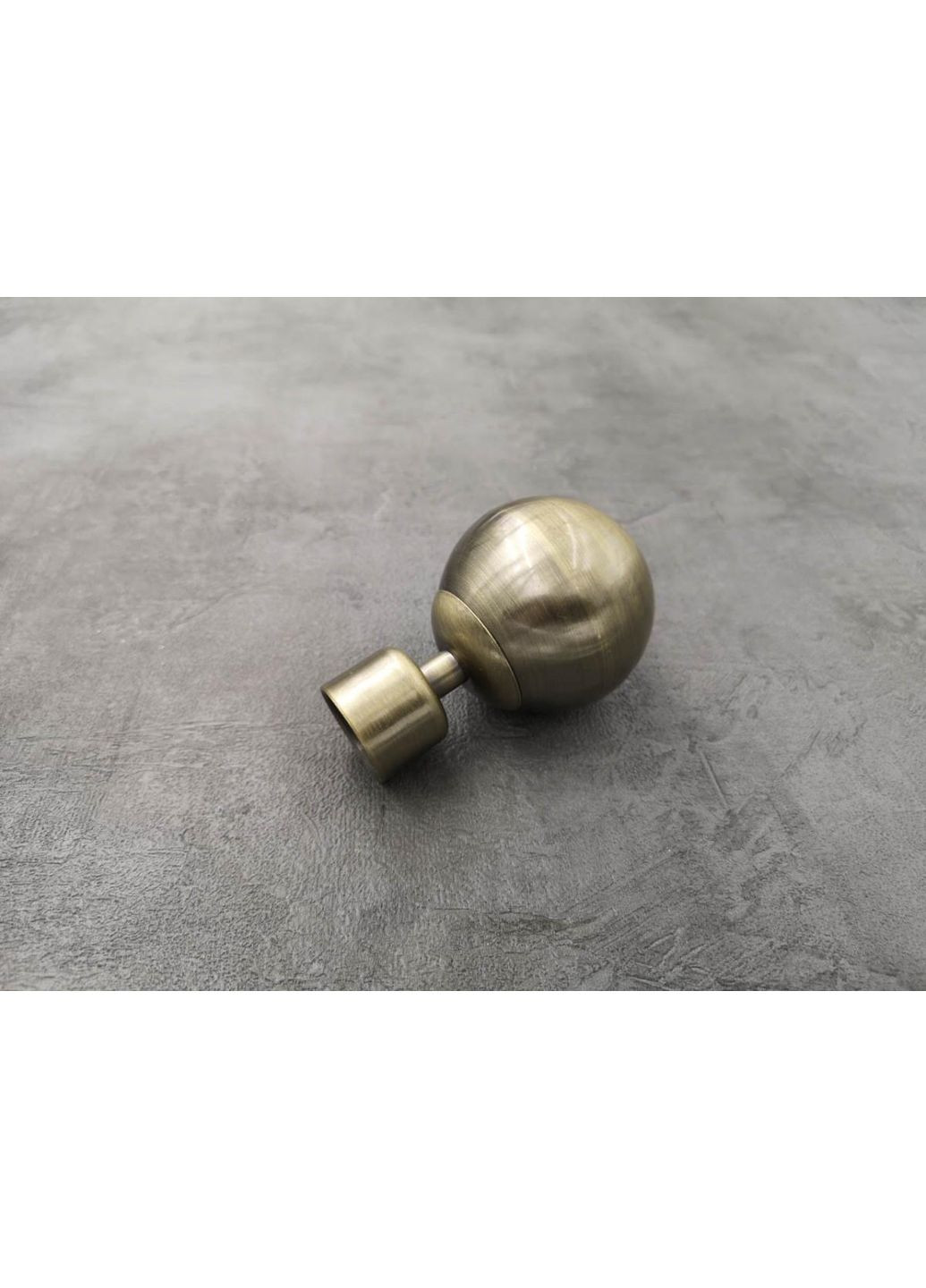 Карниз Шар витая штанга двойной открытый 25/19 мм 300 см Антик Quadrum (352782822)