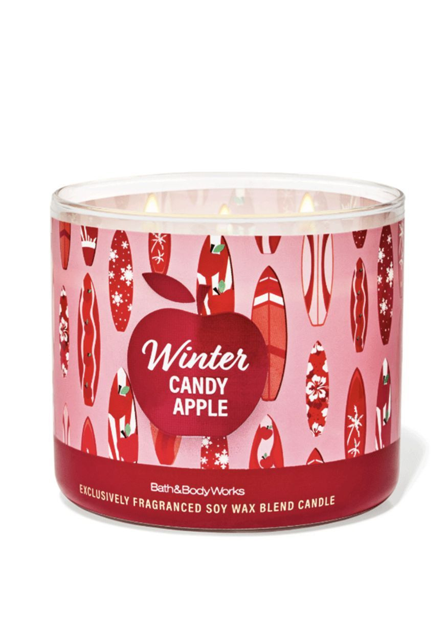 Парфюмерная свеча bath and body works Bath & Body Works Winter candy apple (371896808)