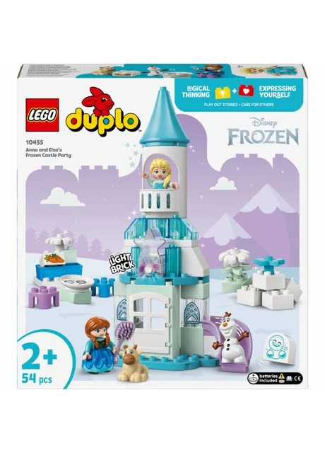 Конструктор DUPLO Disney Вечірка у крижаному палаці Ельзи та Анни (10455) Lego (369940153)