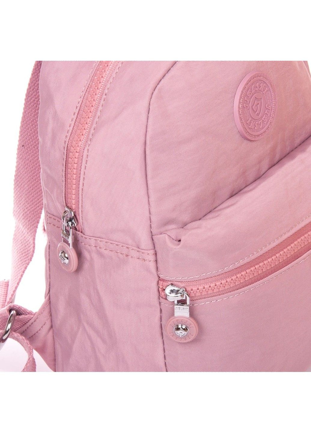Жіночий рюкзак з тканини 7701 pink Jielshi (293765354)