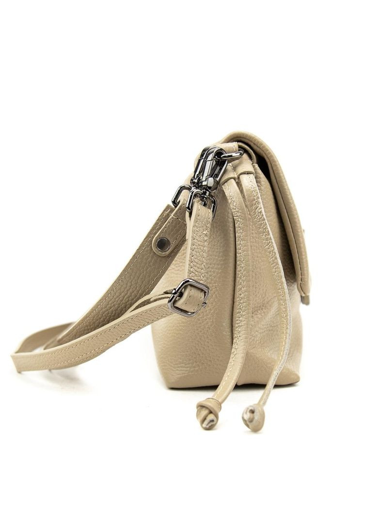 Жіноча м'яка сумка кросбоді на плече з натуральної шкіри флотар повсякденна RoyalBag (365715630)