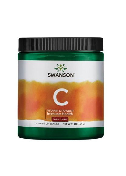 Вітамін С, Pure Vitamin C,, порошок, 454 г (SWV11130) Swanson (266799211)
