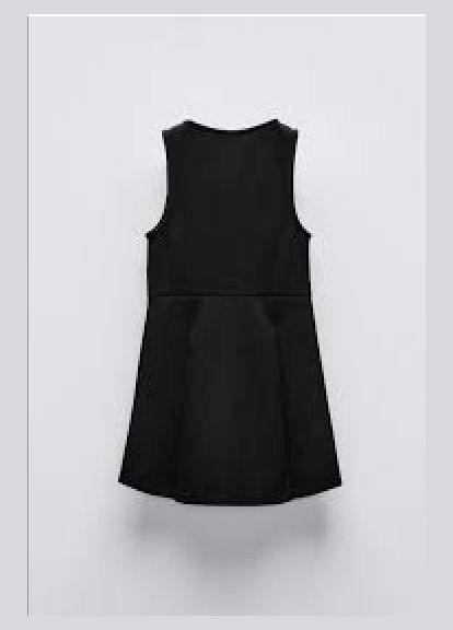 Стильна шкільна сукня Zara шкільний сарафан (332769328)