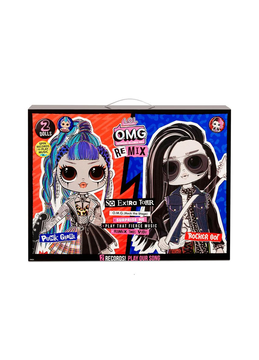 Ігровий набір із двома ляльками серії "O.M.G. Remix" Оріг.- Дуєт L.O.L. Surprise! (323371946)