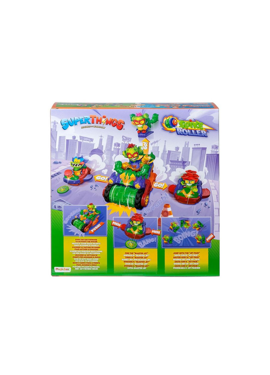 Игровой набор Спайк-роллер Кактус «Kazoom Kids» S1 25х24х7 см SuperThings (289369695)