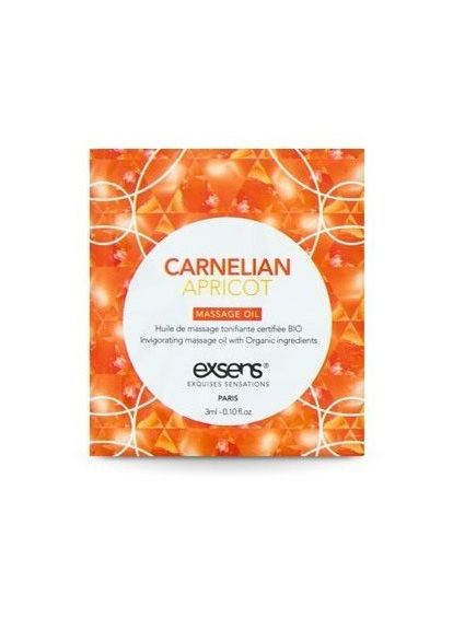 Пробник масажної олії Carnelian Apricot 3мл Exsens (289873104)