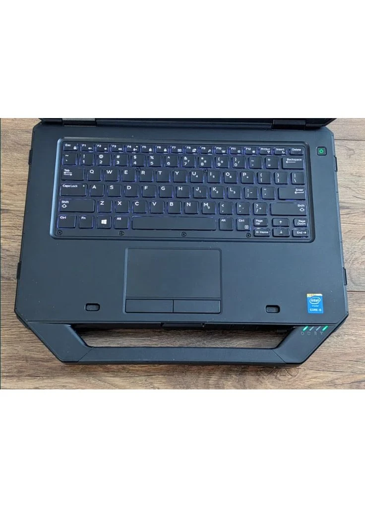 Захищений ноутбук Latitude 14 Rugged 5404 / 14" (1366x768) TN / Intel Core i5-4310U (2 (4) ядра по 2.0 - 3.0 GHz) / 8 GB DDR3 / Dell (398131860)