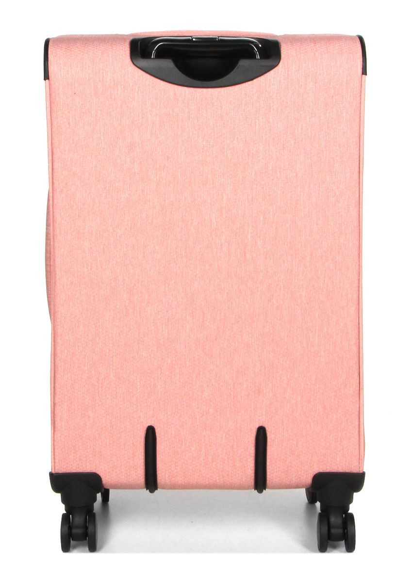 Чемодан средний M тканевый с расширением Airteх 828 68×42×31см 71л Розовый AIRTEX (297643787)