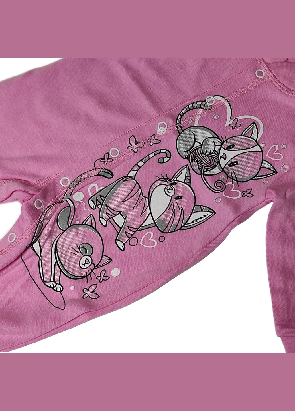 Человечек детский "Кошечки" розовый 62 см FFC (316222334)