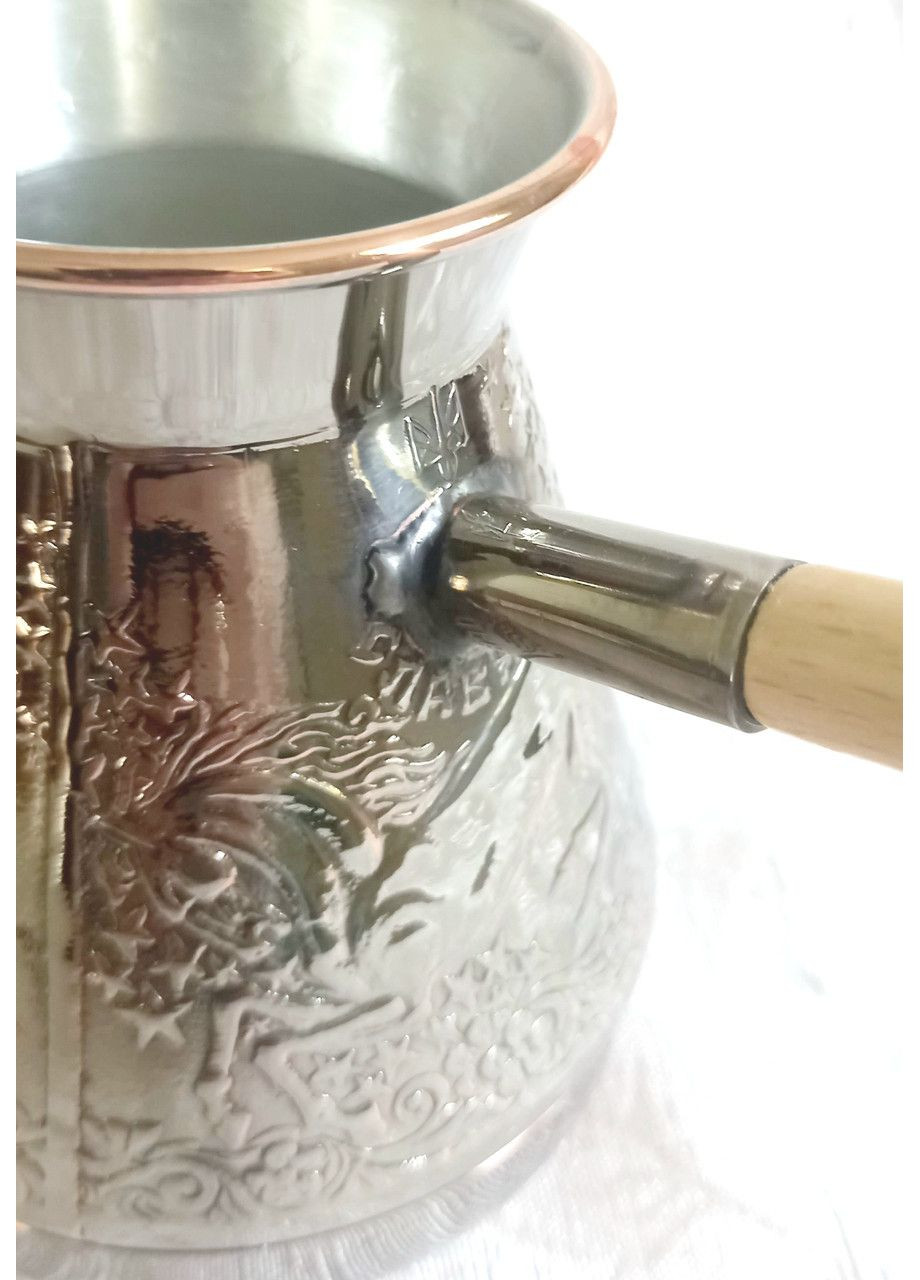 Турка медная Славянск "Кони" (500 мл) Сторчай (366197862)