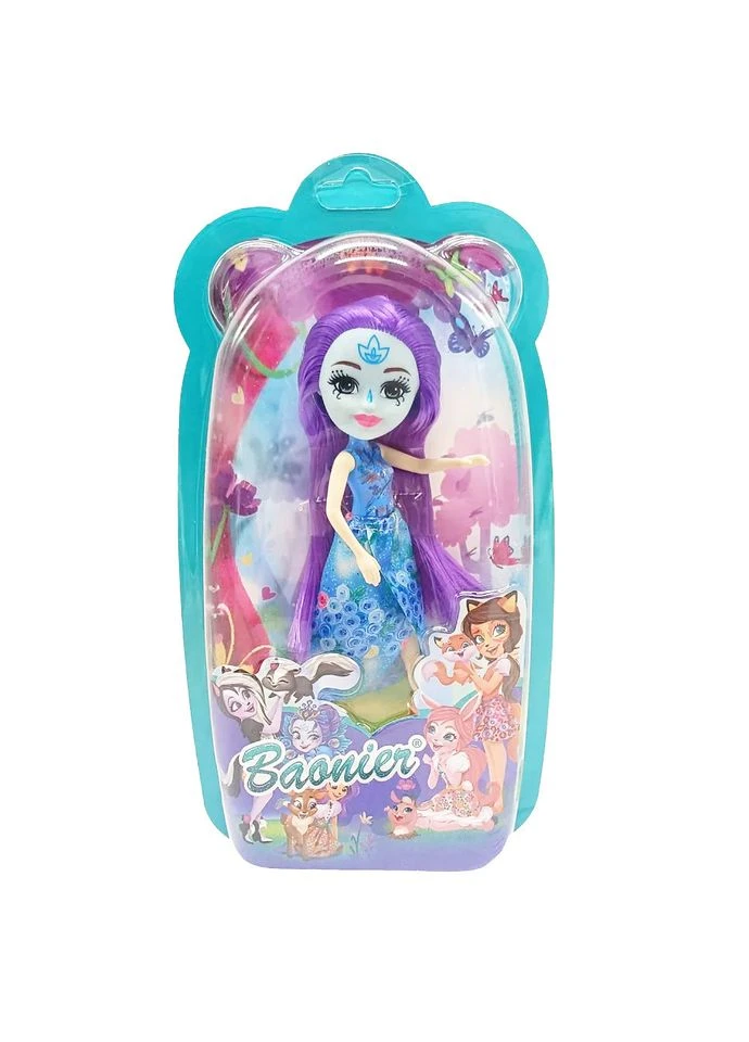 Дитяча іграшкова Лялька "Baobier" JJ8572-22(Violet) 15 см, шарнірна Bambi (396867641)