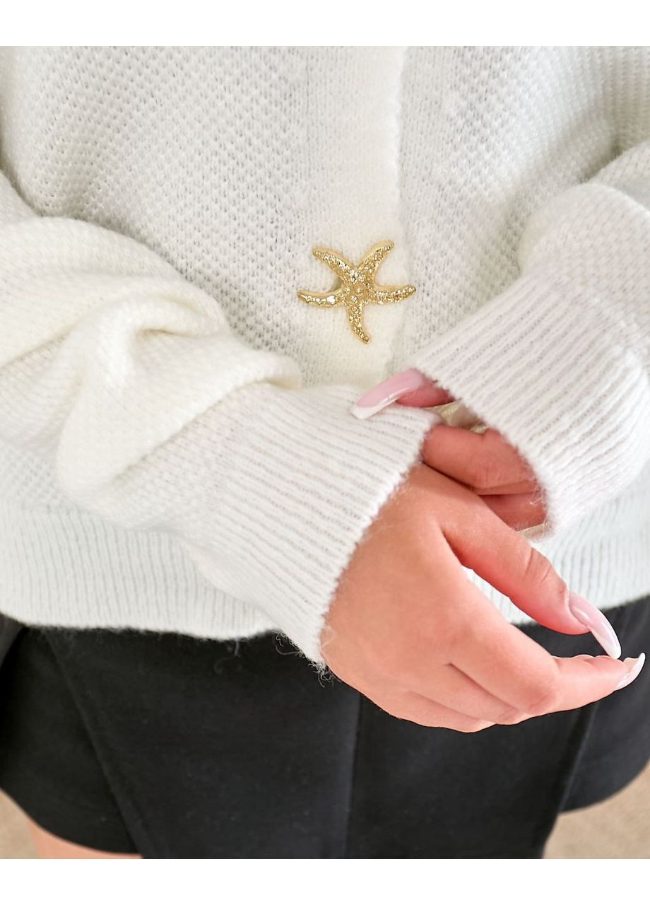 Джемпер, колір Білий No Brand (361124408)