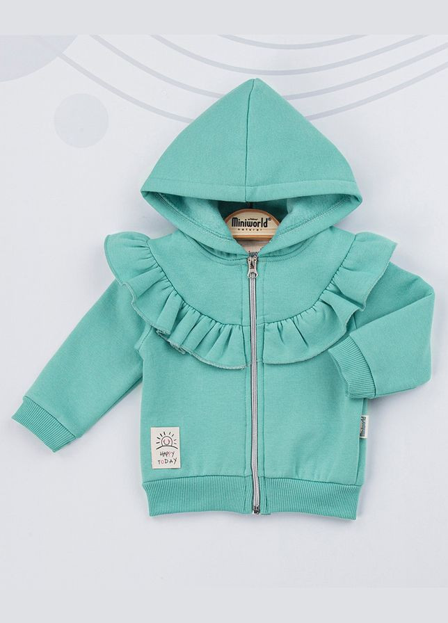 Толстовка 16808 Мятний Miniworld (306545334)