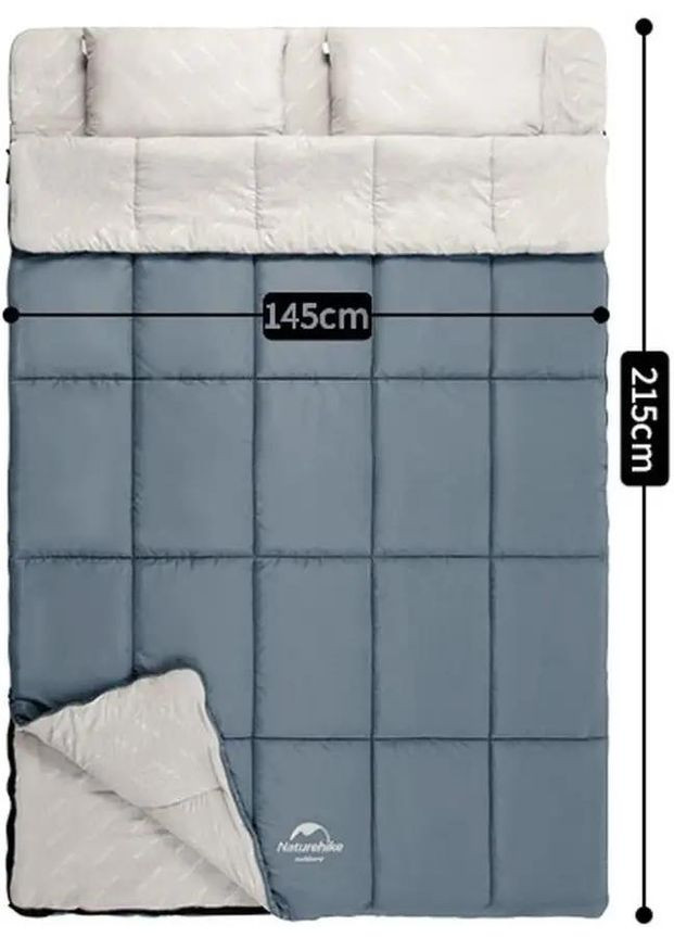 Спальный мешок Double NH21MSD05 Blue Naturehike (369851240)