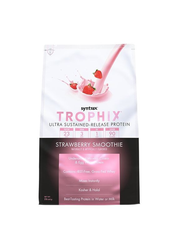 Протеїн Trophix, 2.27 кг - Полуниця Syntrax (324420635)