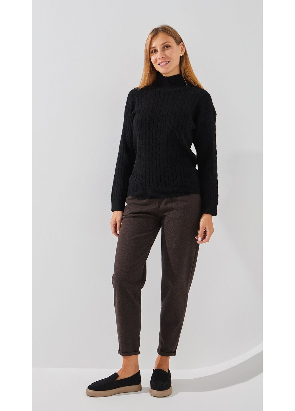 Штани однотонні жіночі 2221 shop (2000990894267) On me МОМ (316011871)