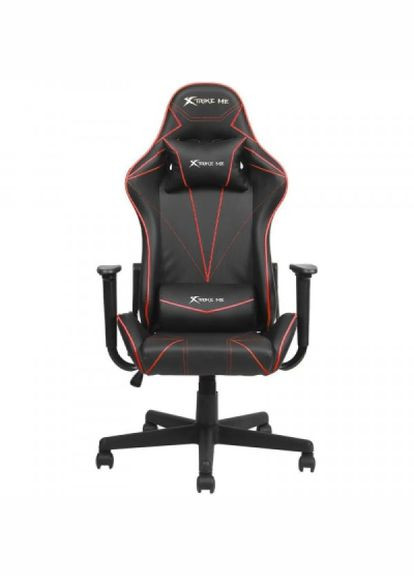 Крісло ігрове Advanced Gaming Chair GC909 Black/Red (GC-909RD) XTRIKE ME advanced gaming chair gc-909 black/red (290704652)