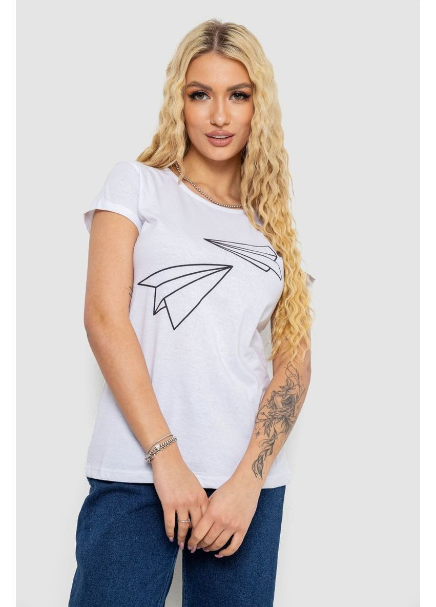 Женская футболка с принтом, 244R2217 Ager - (360860552)