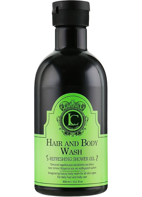 Шампунь і гель для душу 2 в 1 для чоловіків Hair And Body Wash 300ml (2-987034) Lavish Care (369797890)