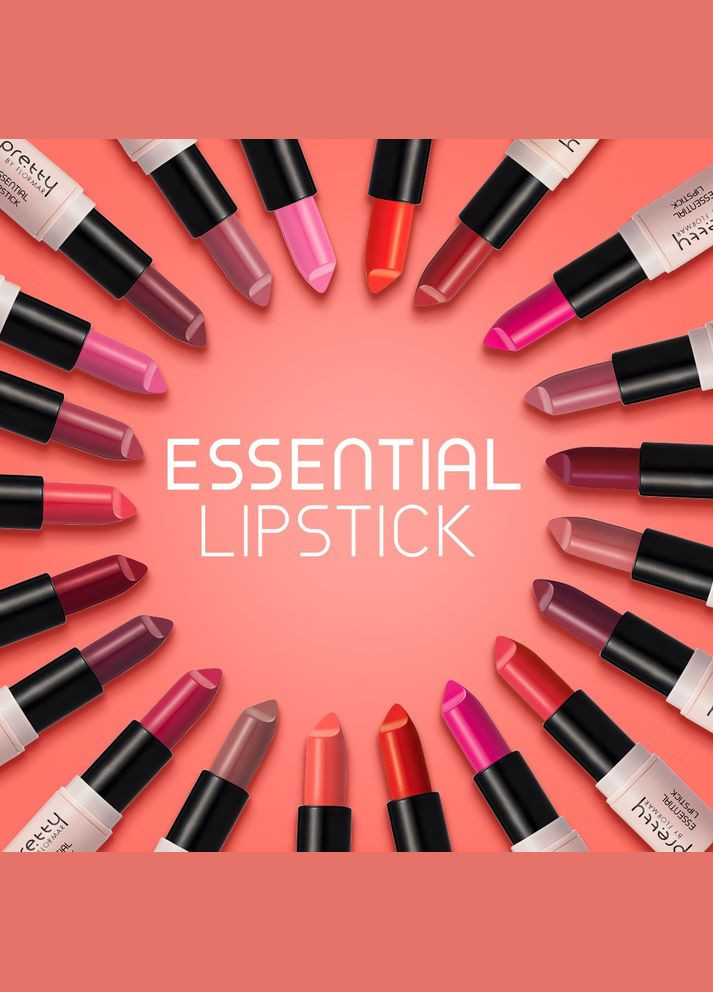 Помада для губ Pretty By Essential Lipstick 024 — Fire Red Flormar (311999431)