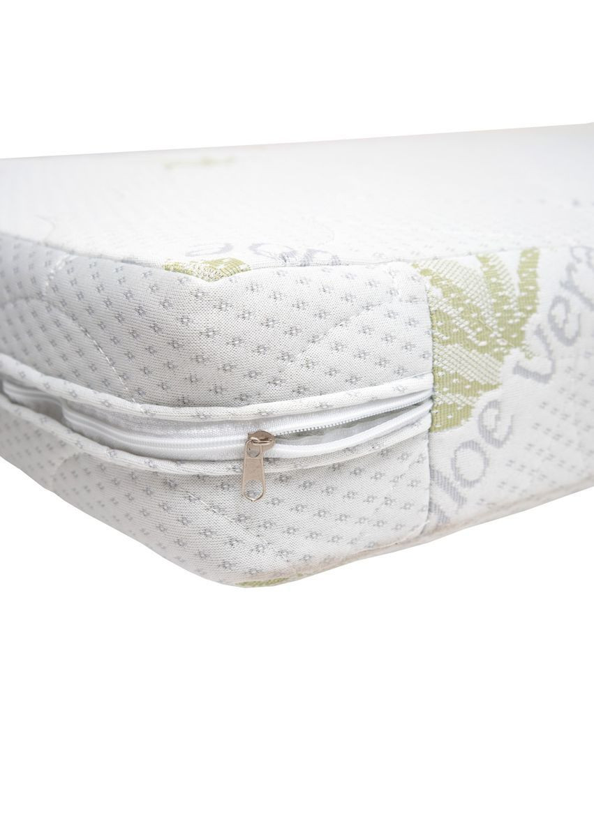 Матрац для дитячого ліжечка Aloe Vera, 120x60x10 см, білий () Twins 5000-32TAV (362184692)