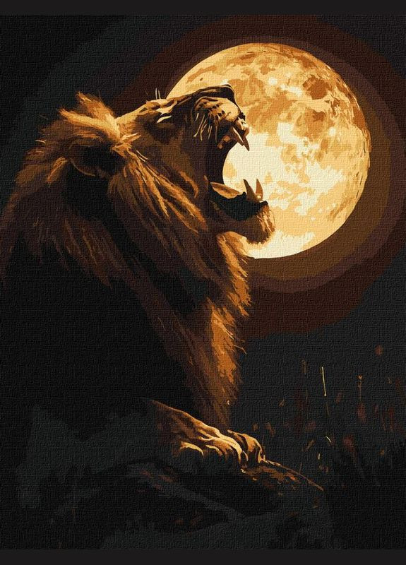 Картина за номерами Нічний хижак ©art_selena_ua 30х40 KHO6752 Ідейка (338255363)