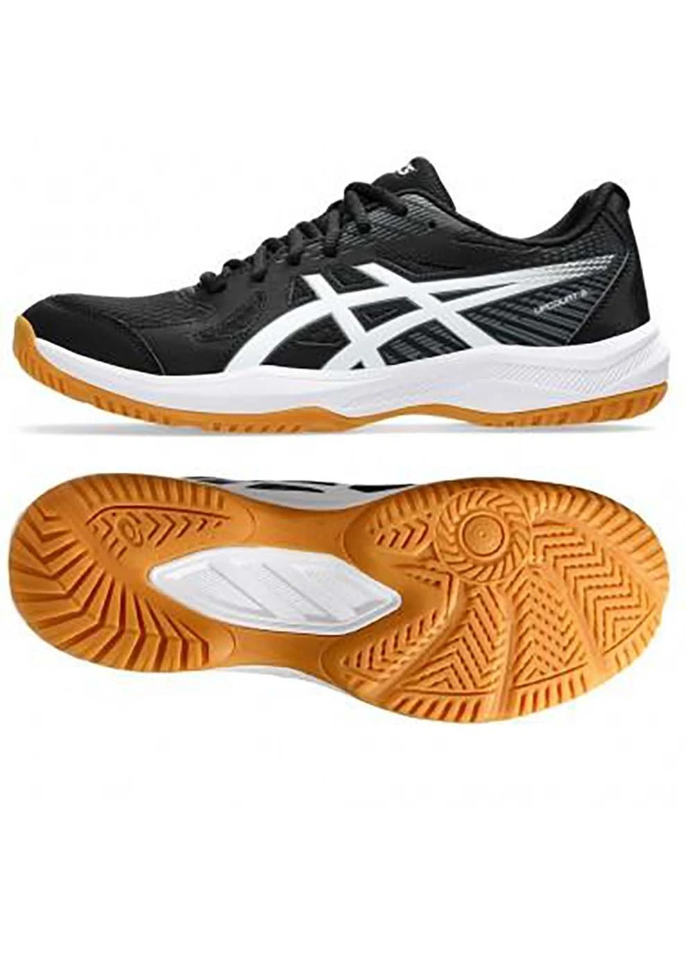Черные демисезонные мужские кроссовки upcourt 6 черный Asics