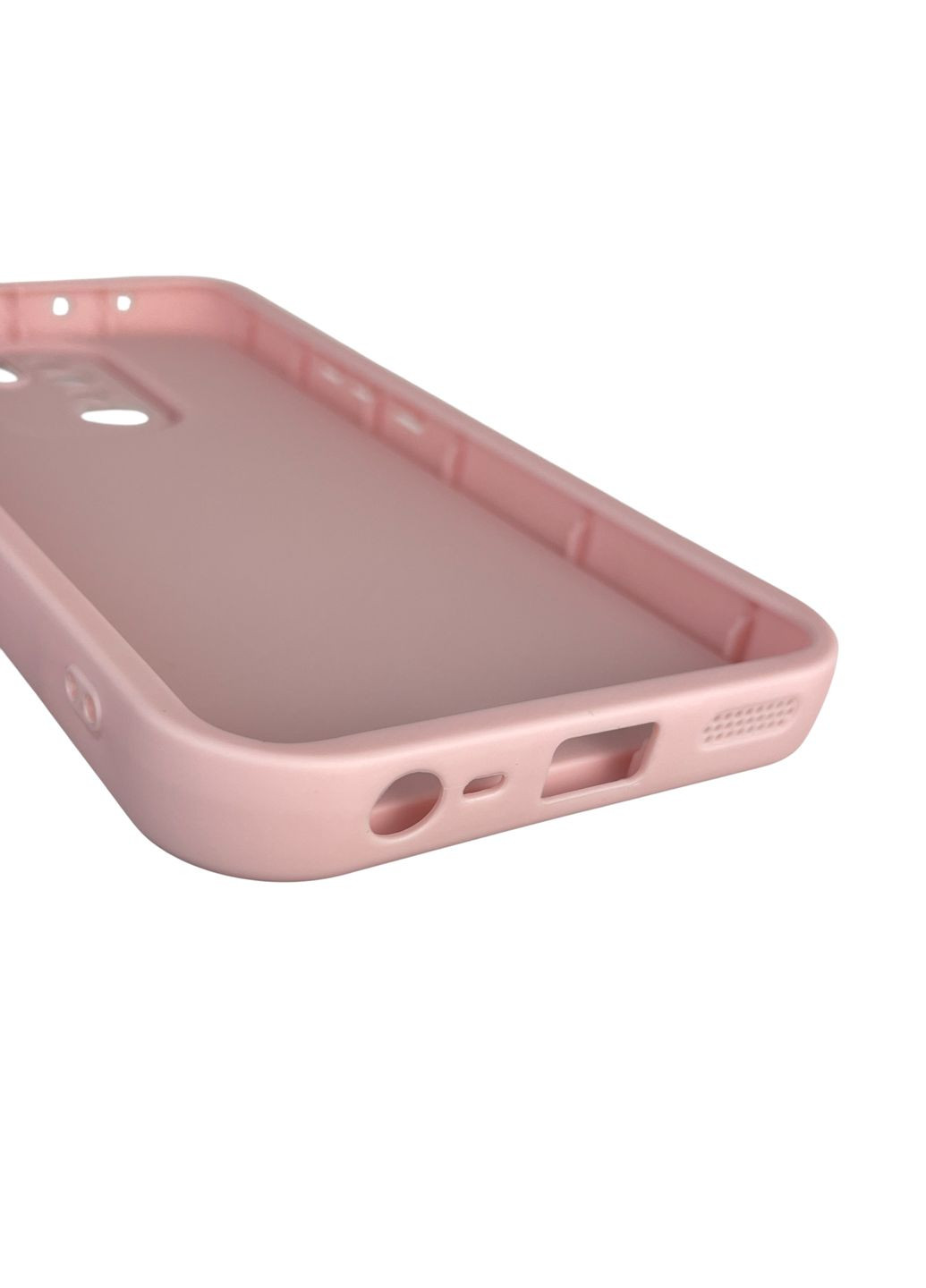 Чохол силіконовий Soft Touch для Redmi 9 рожевий (Повний захист камери) Xiaomi (366386420)