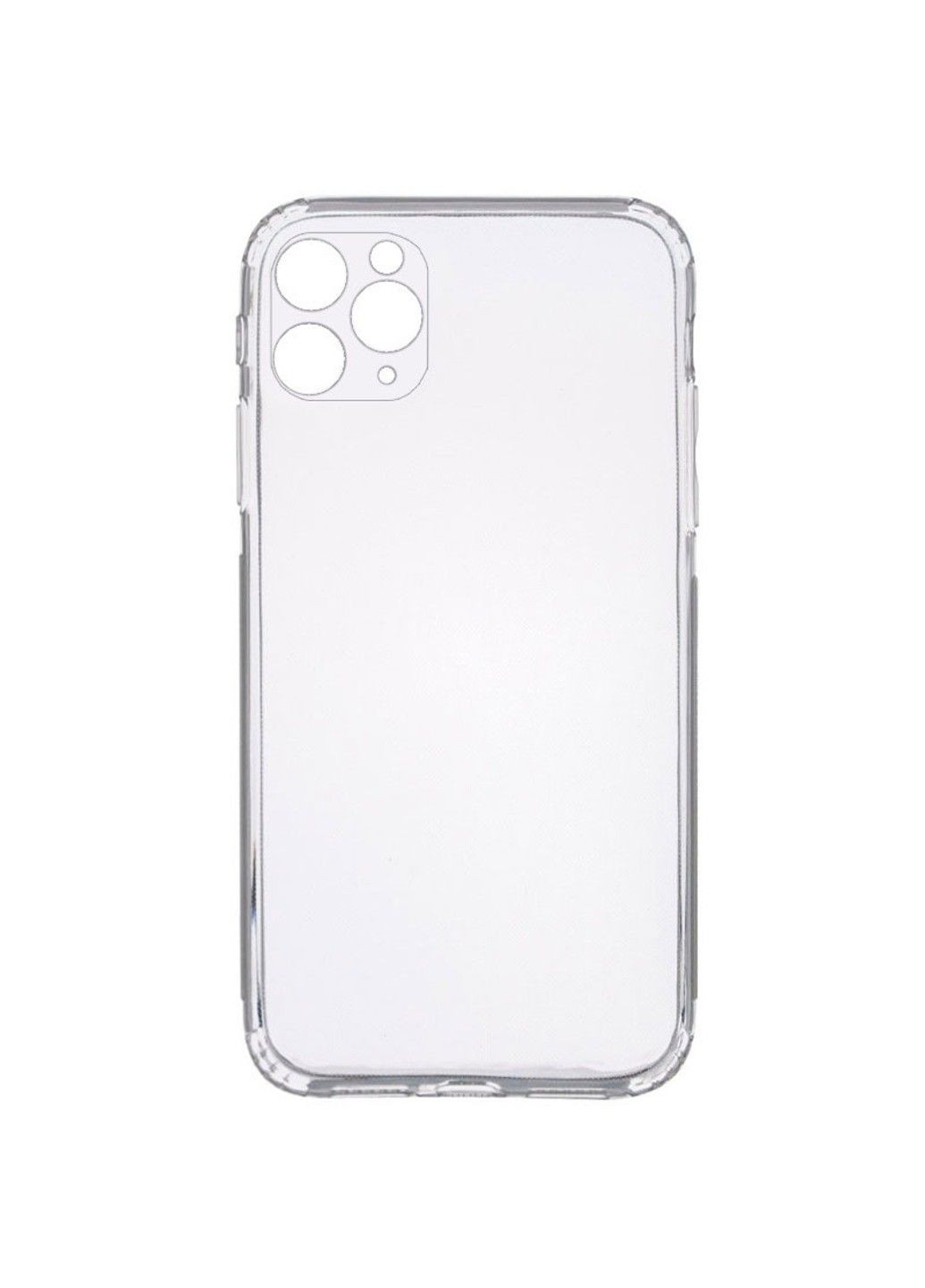TPU чехол Clear 1,0 mm для Apple iPhone 12 Pro Max (6.7") Getman (294724056)