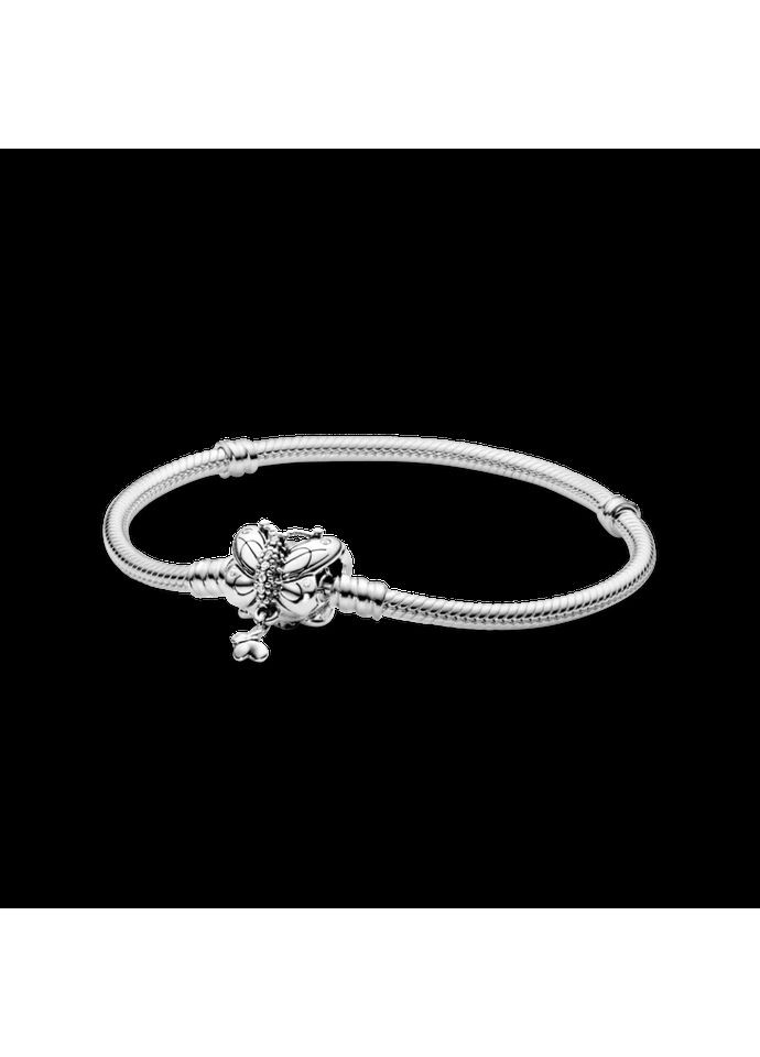 Серебряное кольцо с бриллиантами "Пандора" 597929CZ Kabluchka (355347761)