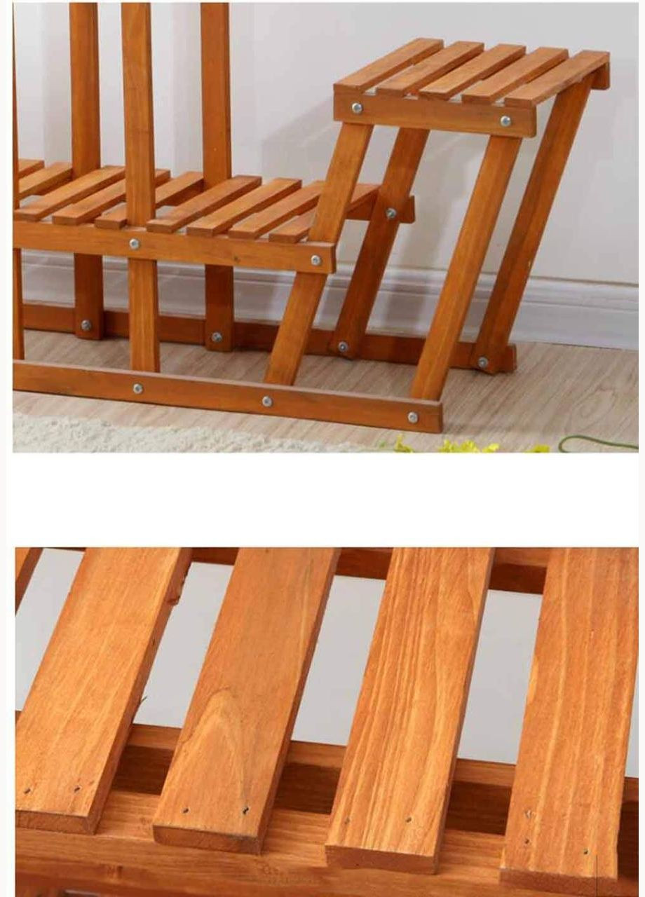 Подставка для цветов из дерева Окситания шафран (ЦВТ-005706) No Brand (328225065)