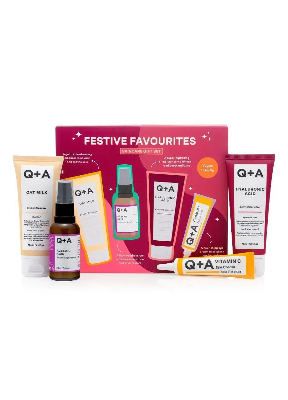 Подарунковий набір для обличчя Festive FavouritesSkincare Gift Q+A (363332326)