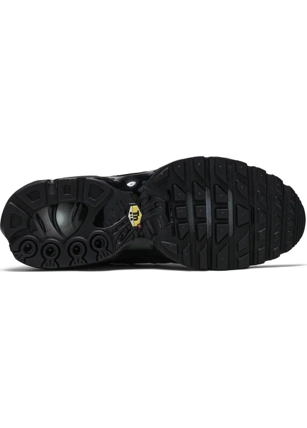 Чорні Осінні кросівки nike air max plus triple black 604133-050 найк аір макс тн No Brand