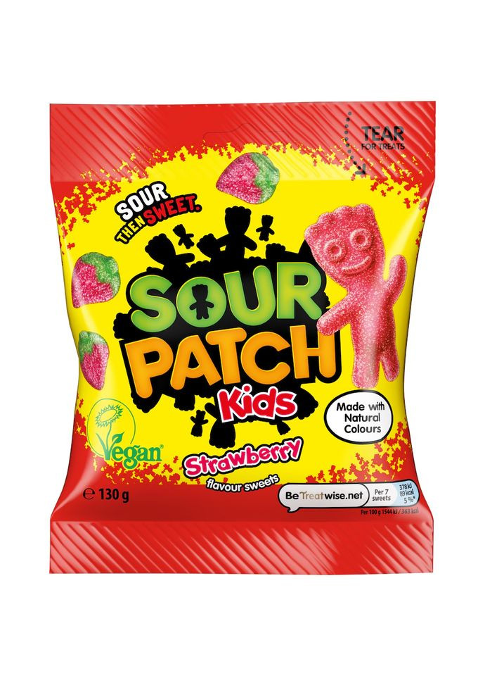 Strawberry 130g Sour patch kids (322770982)