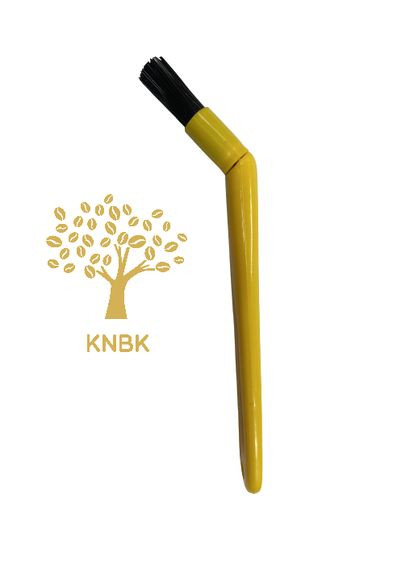 Щетка для чистки групп кофемашины. Желтая (Черные ворсинки) (R-14185-VS) No Brand (303348762)