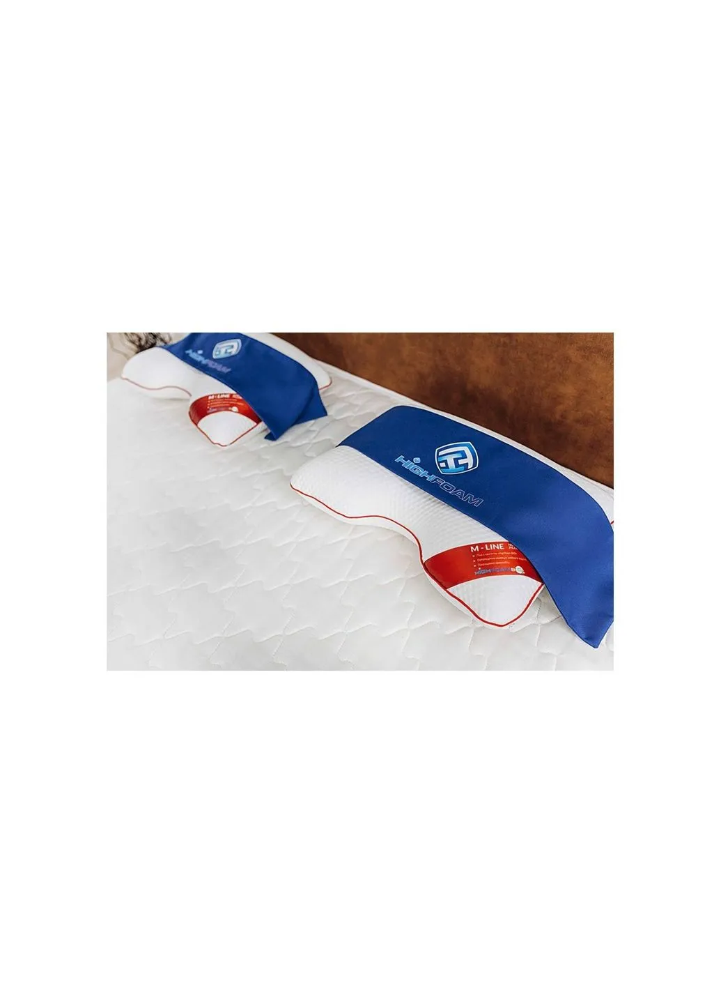 Подушка ортопедична Noble Cloud M-Line (4820000977098/ 4823072703121) HighFoam ортопедична Noble Cloud M-Line 58 х 42 х 13 см (379327078)
