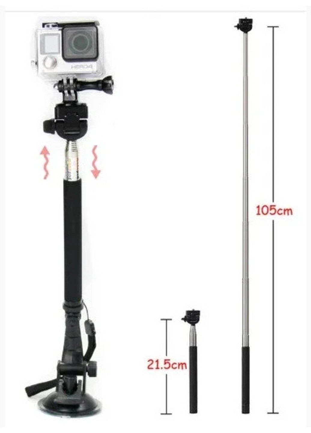 Набор креплений для экшн камер 21 предмет No Brand (332637559)