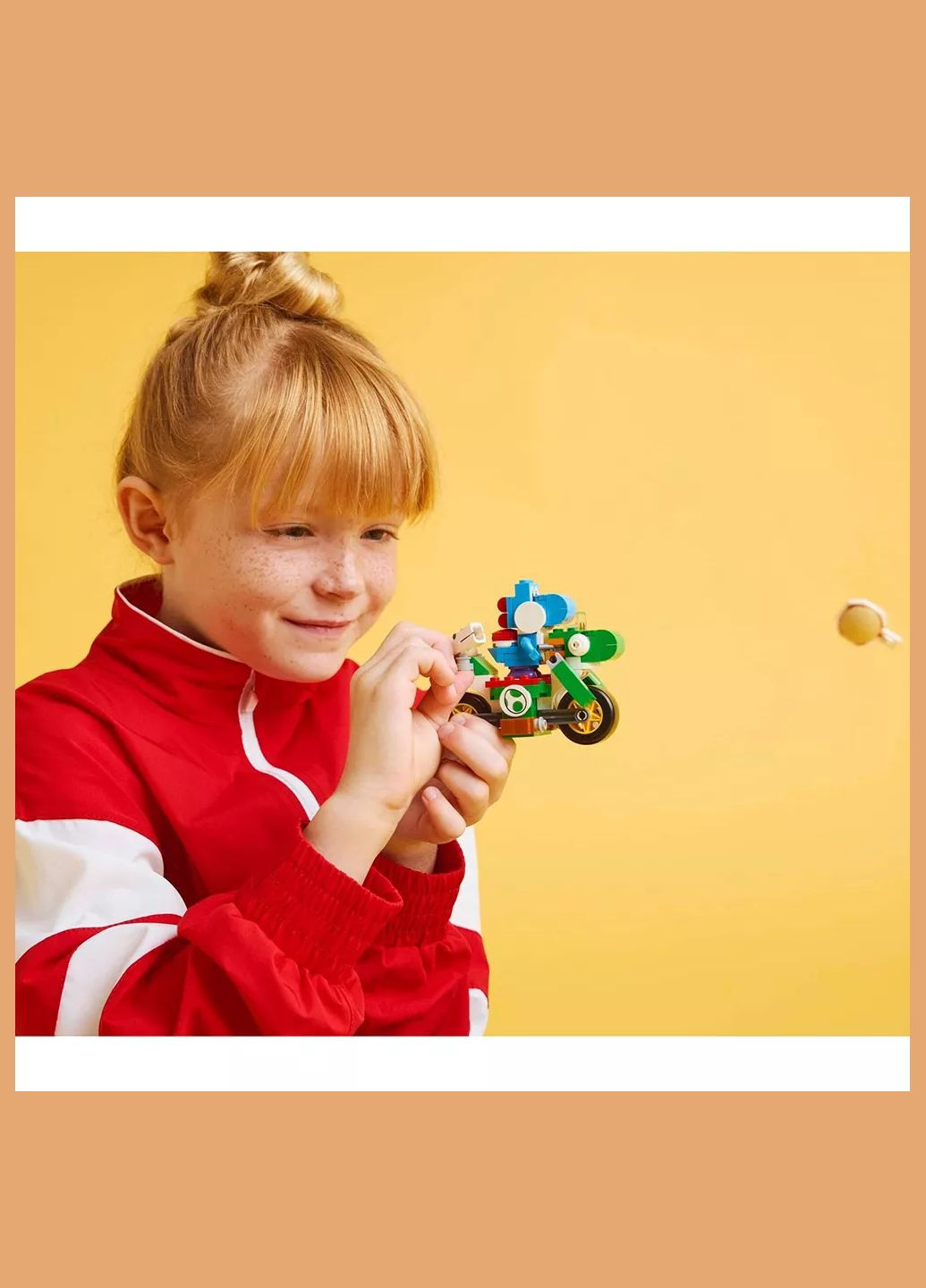 Конструктор Super Mario Мотоцикл Йоши (72031) Lego (333252354)