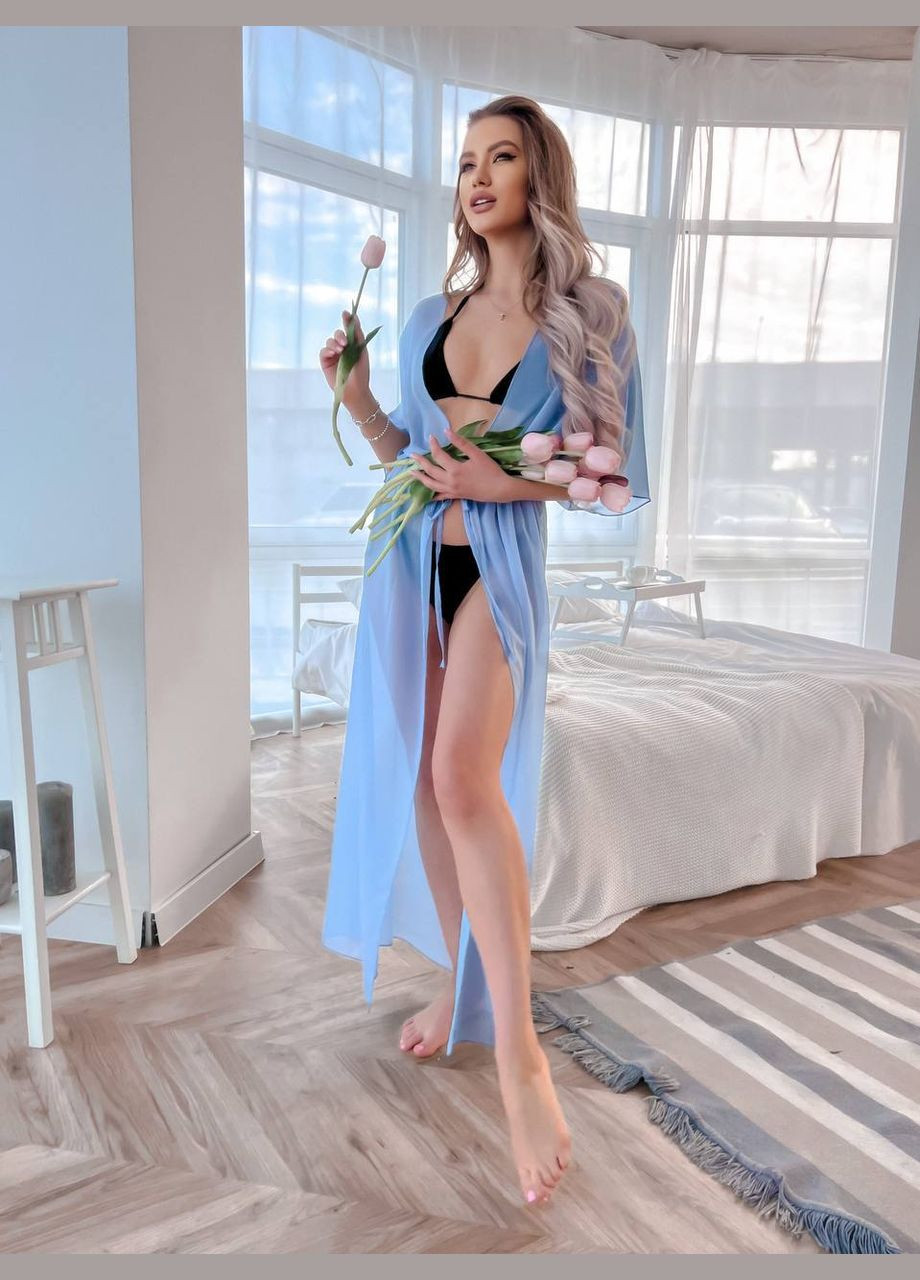 Шифоновая туника-парео макси на затяжке. Nositi (335212387)