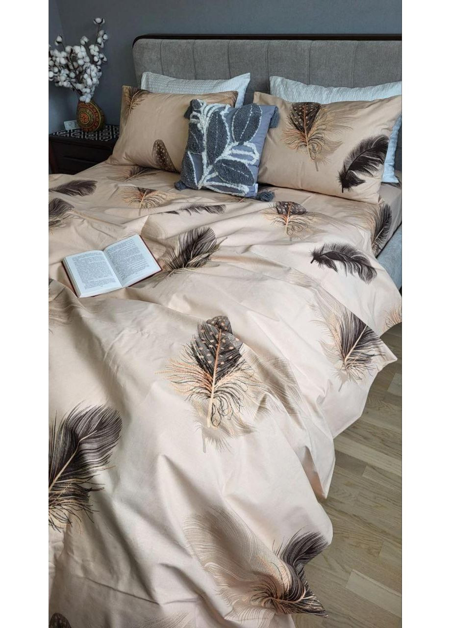 Постельное белье с резинкой Фрея, бязь PREMIUM Полуторный размер, наволочки 50/70 No Brand (364220369)