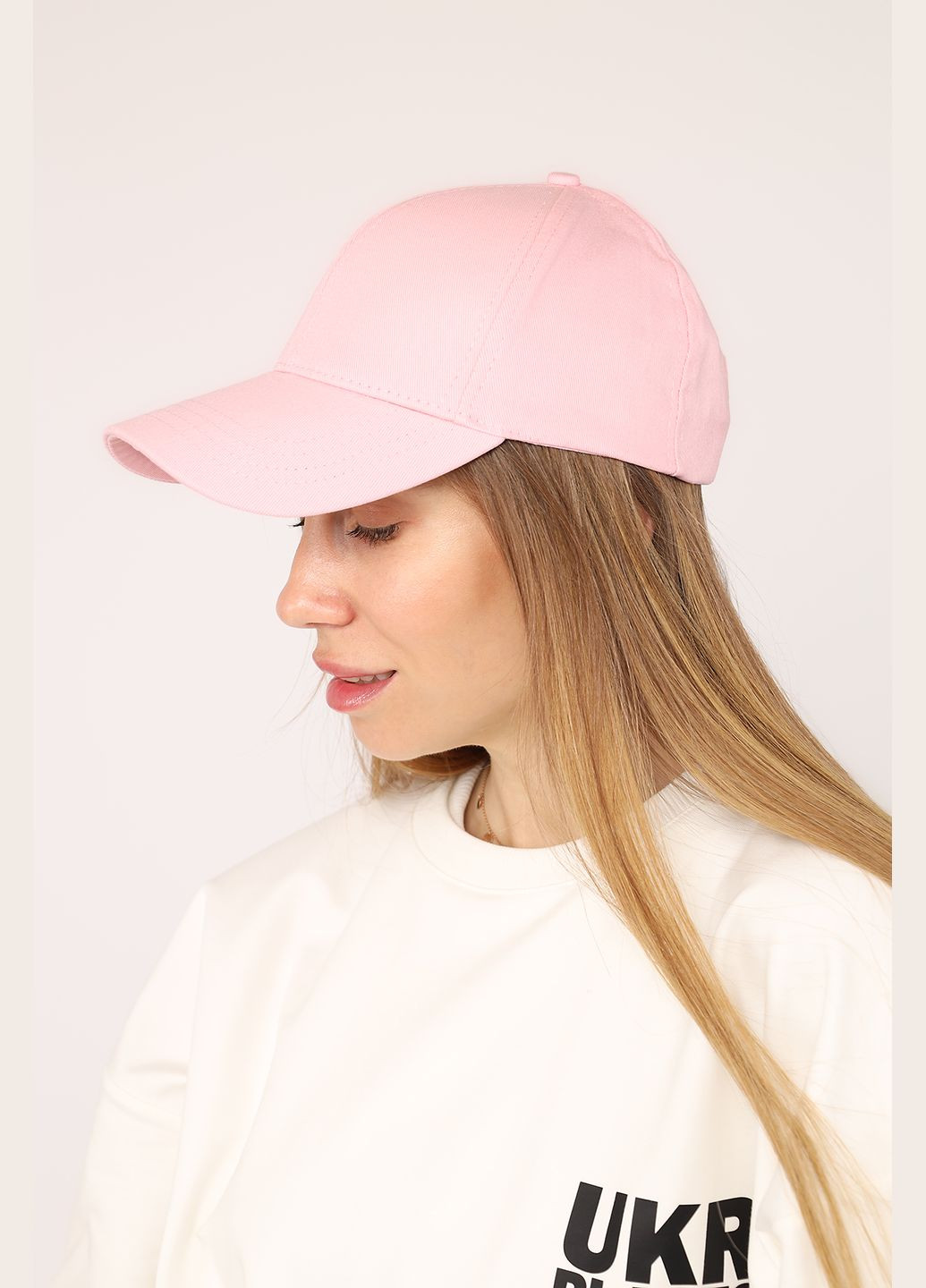 Бейсболка женская цвет розовый CB-00277974 No Brand (333299019)