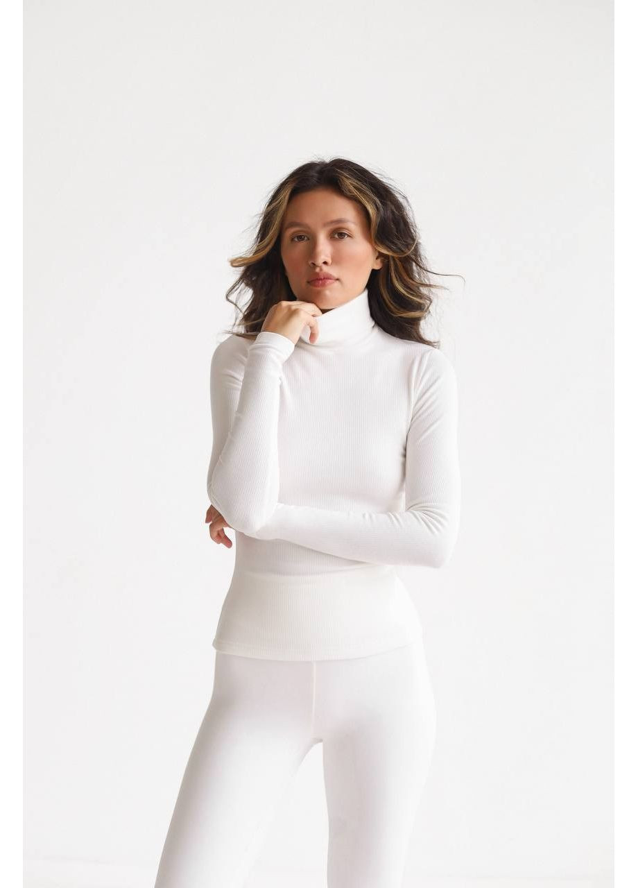 Гольф из стрейчевого трикотажа на флисе — ЗАМЕР В ОПИСАНИИ DK/DL Мода без кордонів (369899487)