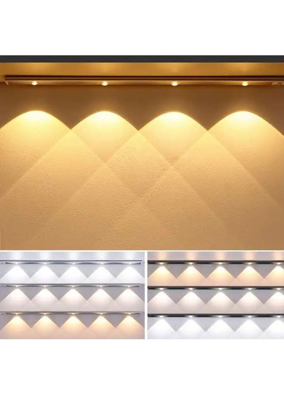 Акумуляторна LED лампа MZ-L1602 350mAh (40 см) з датчиком руху Epik (369668345)